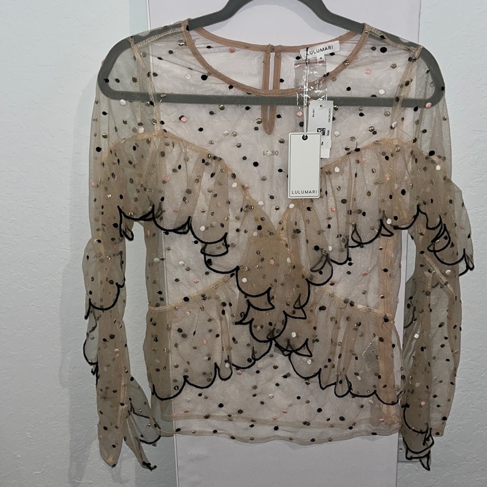 LuluMari ruffles blouse